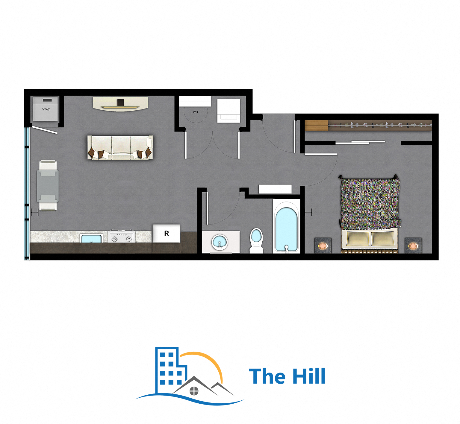 the millennia 2 bedroom floor plan